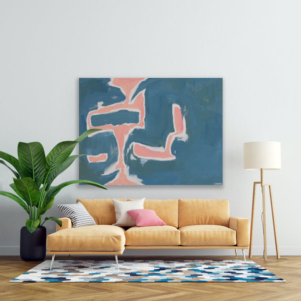 XXL Wall Art above the Couch for the Living Room - Buy Art from Vienna online